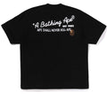 A BATHING APE HAND DRAW BAPE RELAXED FIT TEE