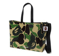 A BATHING APE ABC CAMO TOTE BAG (L)