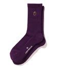 A BATHING APE APE HEAD ONE POINT SOCKS