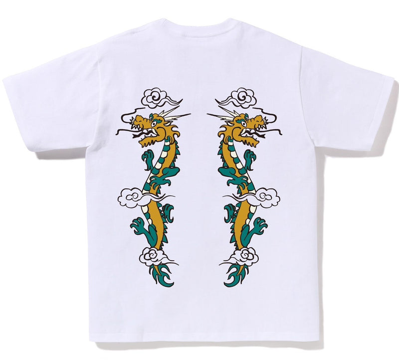 A BATHING APE SOUVENIR DRAGON TEE