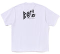 A BATHING APE SYMBOL LOGO RELAXED FIT TEE