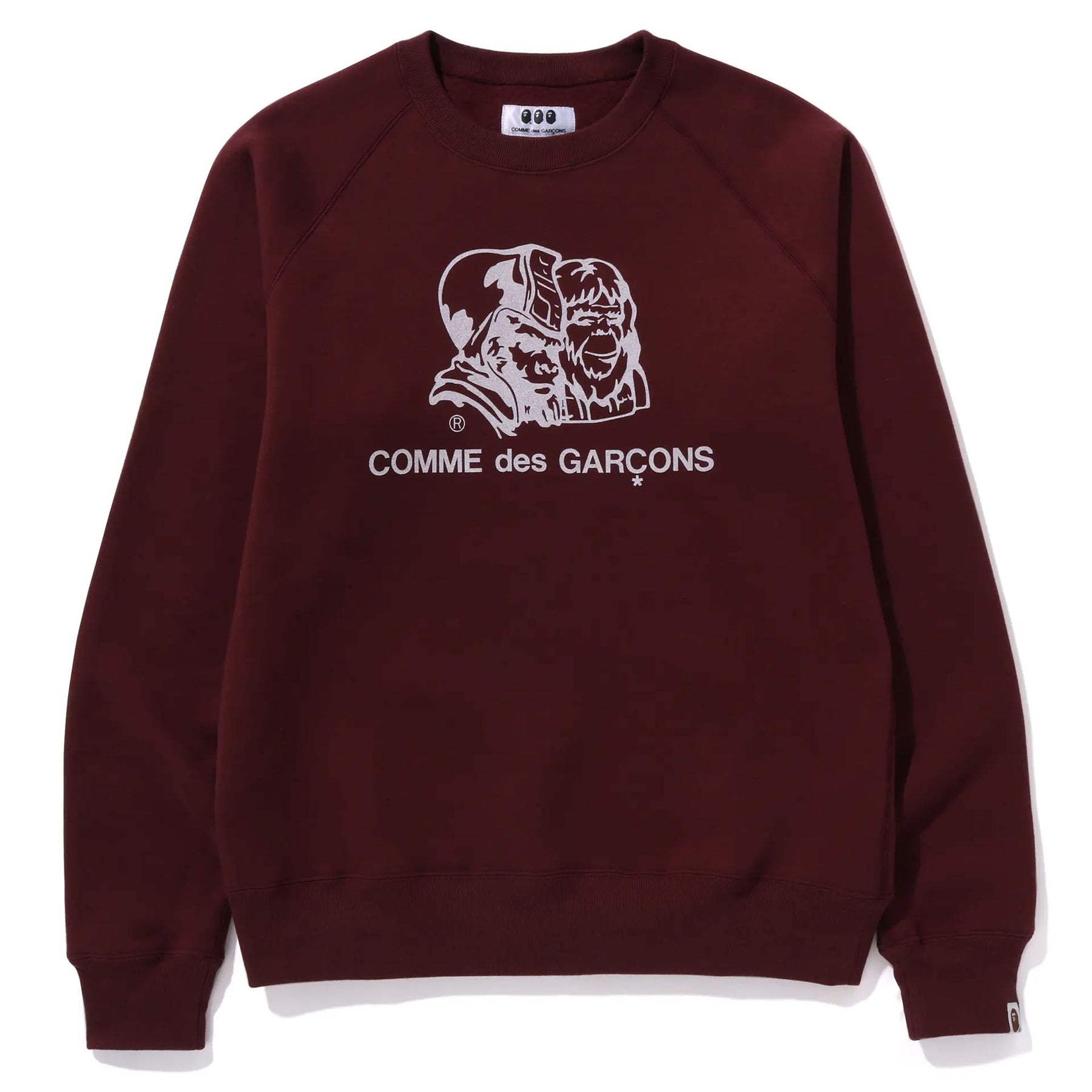 A BATHING APE COMME des GARÇONS CDG OSAKA Limited BAPE REVERSIBLE CREWNECK