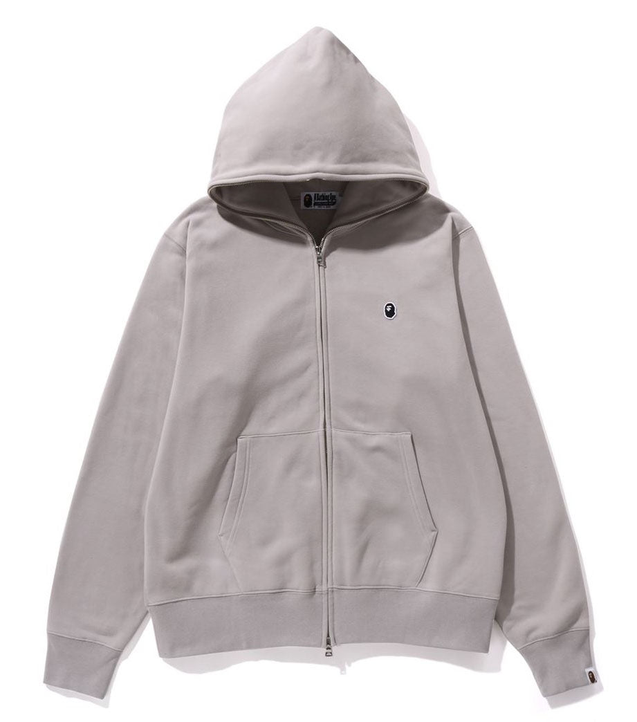 Full zip hoodie over face online bape