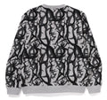 A BATHING APE BAPE x NBHD TRIAL CAMO GIGAPE CREWNECK