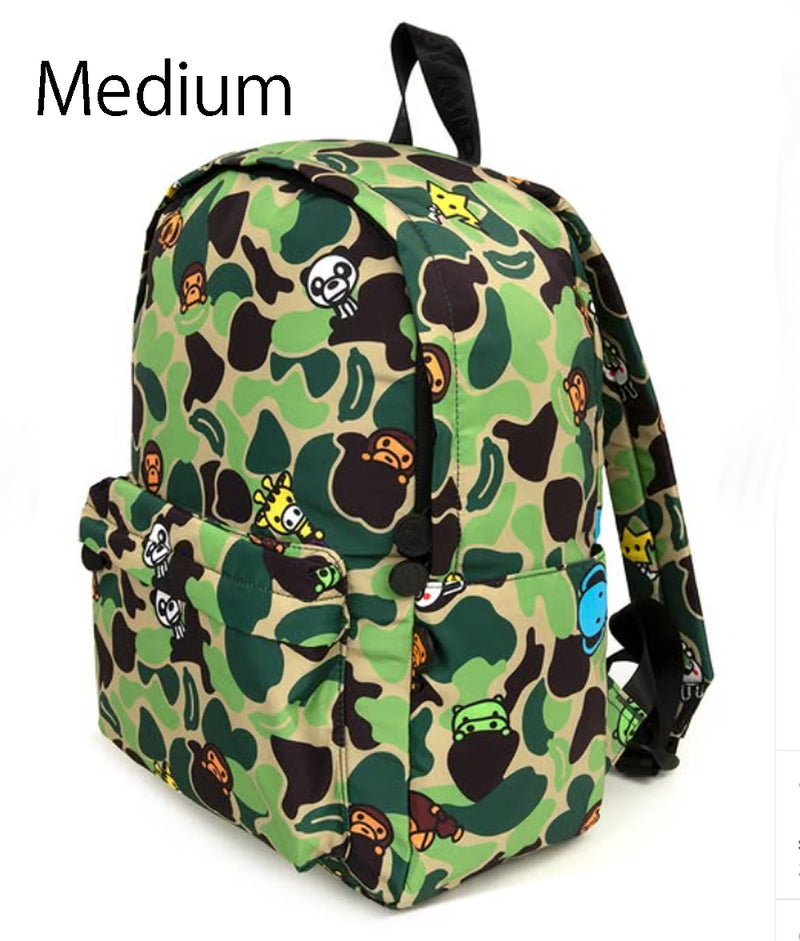 A BATHING APE BABY MILO STORE NEW ABC MILO ALL FRIENDS MEDIUM BACKPACK