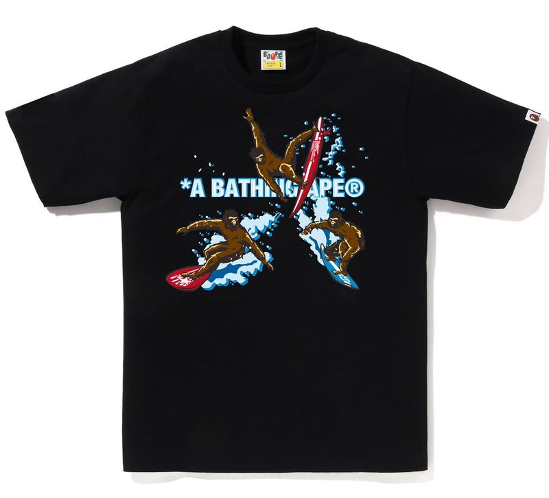 A BATHING APE SURFING APES TEE