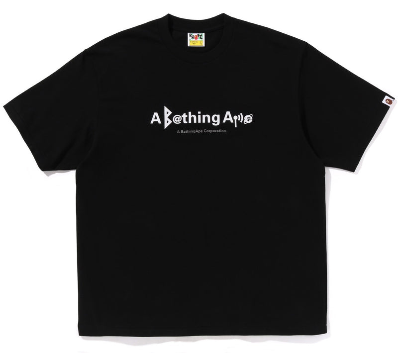 A BATHING APE SYMBOL LOGO RELAXED FIT TEE