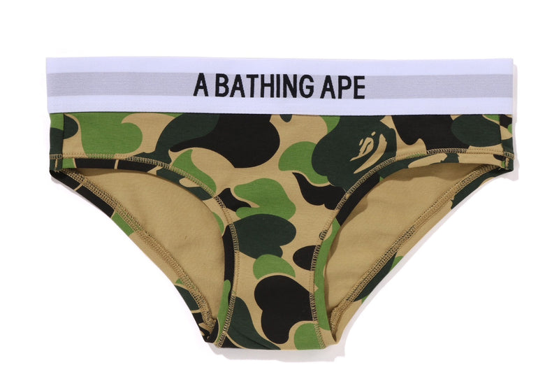 A BATHING APE Ladies' ABC CAMO SHORTS