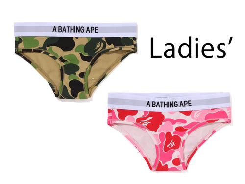 A BATHING APE Ladies' ABC CAMO SHORTS