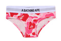 A BATHING APE Ladies' ABC CAMO SHORTS