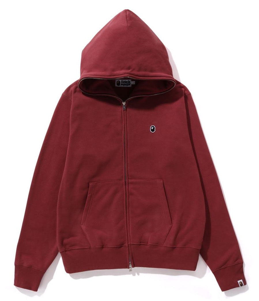 A BATHING APE APE HEAD ONE POINT FULL ZIP HOODIE – happyjagabee store