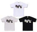 A BATHING APE NEON CAMO 8BIT BAPE LOGO TEE