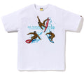 A BATHING APE SURFING APES TEE