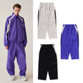 A BATHING APE NYLON LOOSE FIT TRACK PANTS