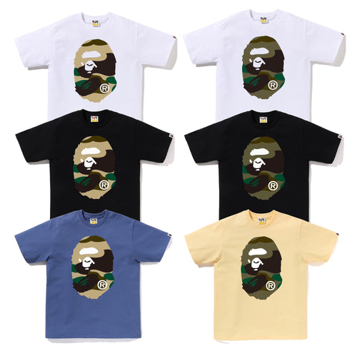 A BATHING APE GIANT 1ST CAMO BIG APE HEAD TEE