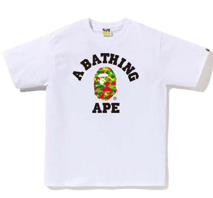 A BATHING APE STA CAMO COLLEGE TEE ONLINE EXCLUSIVE BAPEC SPECIAL PREORDER