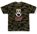 A BATHING APE BAPE x TOM AND JERRY 1ST CAMO TEE