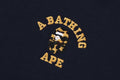 A BATHING APE 1ST CAMO COLLEGE LOGO RELAXED FIT PULLOVER HOODIE