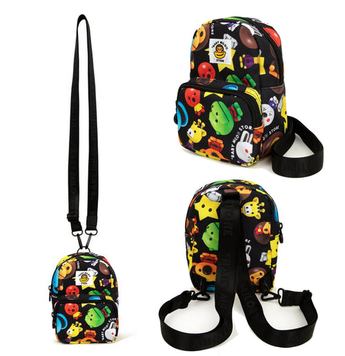 A BATHING APE BABY MILO STORE MILO 3D ALL PRINT PATTERN MICRO BACKPACK