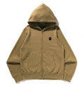 A BATHING APE ONE POINT FULL ZIP HOODIE