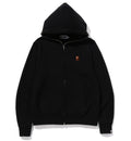 A BATHING APE ONE POINT FULL ZIP HOODIE