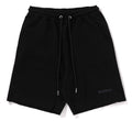 A BATHING APE RAW EDGE LOOSE FIT SWEAT SHORTS