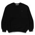 A BATHING APE ONE POINT RELAXED FIT CREWNECK SWEAT SHIRT