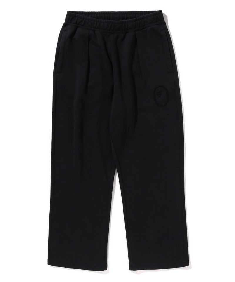 A BATHING APE GARMENT DYE OVERSIZED FIT SWEAT PANTS