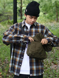 A BATHING APE APE HEAD ONE POINT CHECK RELAXED FIT SHIRT