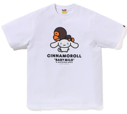 A BATHING APE BABY MILO x SANRIO CINNAMOROLL TEE