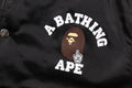 A BATHING APE ONLINE EXCLUSIVE BAPE ONLINE COLLEGE ONE POINT NYLON VARSITY JACKET