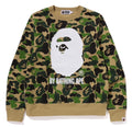 A BATHING APE ABC CAMO BY BATHING APE CREWNECK