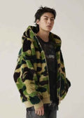 A BATHING APE ABC CAMO BOA SHARK RELAXED FIT FULL ZIP HOODIE