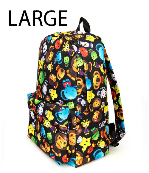 A BATHING APE BABY MILO STORE MILO 3D ALL PRINT PATTERN LARGE BACKPACK