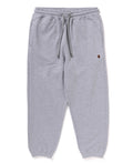 A BATHING APE PNE POINT RELAXED FIT SWEAT PANTS