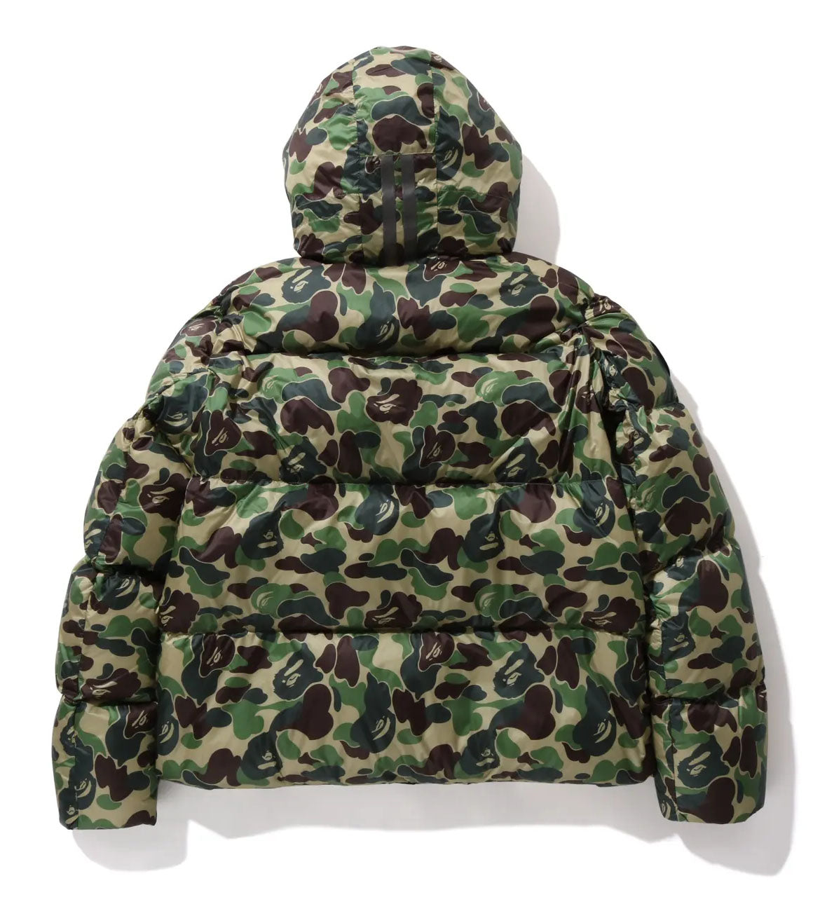 Bape camo clearance bubble jacket