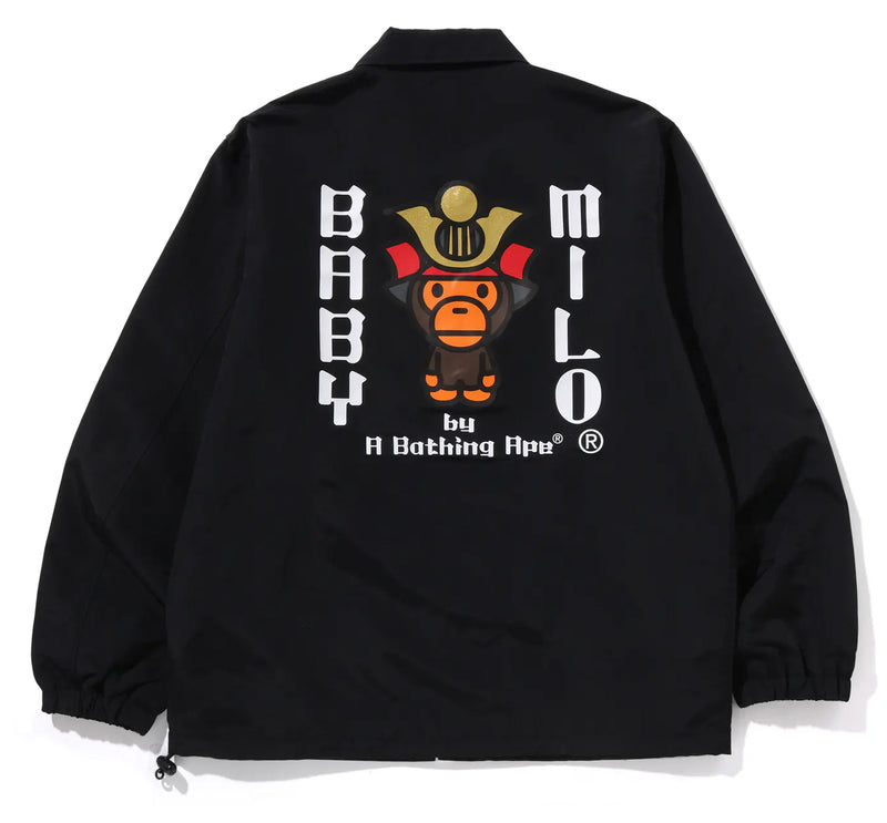 A BATHING APE BABY MILO SAMURAI COACH JACKET KYOTO LIMITED