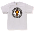 A BATHING APE NEON CAMO MILO BUSY WORKS TEE