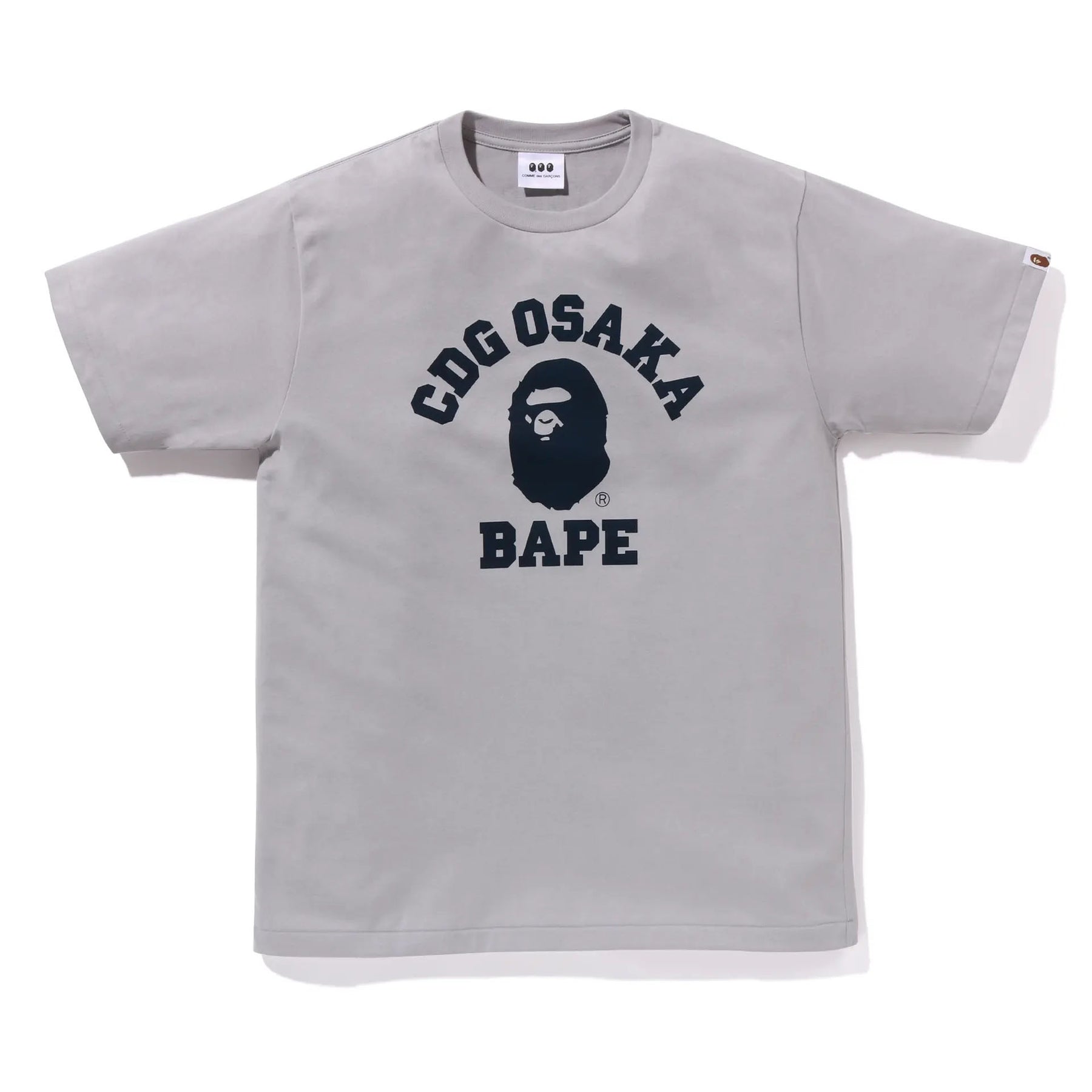 A BATHING APE COMME des GARÇONS CDG OSAKA Limited BAPE COLLEGE TEE