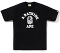 A BATHING APE FLORAL CAMO COLLEGE TEE