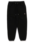 A BATHING APE PNE POINT RELAXED FIT SWEAT PANTS