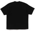 A BATHING APE BLUR LOGO RELAXED FIT TEE