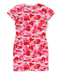 A BATHING APE Ladies' ABC CAMO JERSEY DRESS