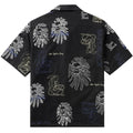 A BATHING APE BAPE BLACK BAPE GRAPHIC STITCH SHIRT