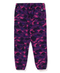 A BATHING APE COLOR CAMO SWEAT PANTS