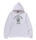 A BATHING APE BITMAP COLLEGE PULLOVER HOODIE