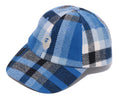 A BATHING APE BAPE CHECK PANEL CAP