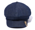 A BATHING APE - Mr.BATHING APE DENIM NEWSBOY HAT