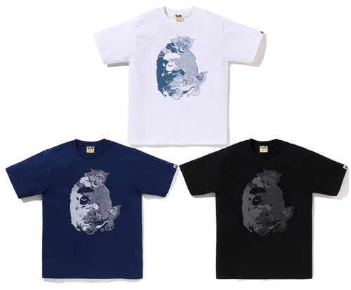 A BATHING APE JAPANESE TATTOO BIG APE HEAD TEE