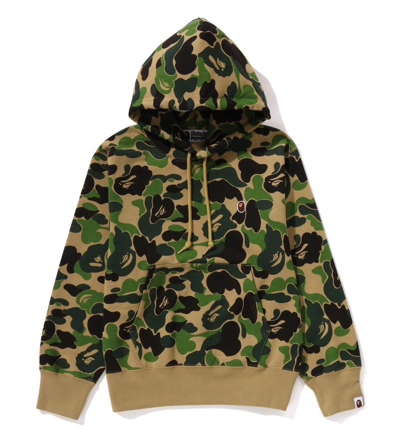 A BATHING APE Ladies' ABC CAMO ONE POINT PULLOVER HOODIE